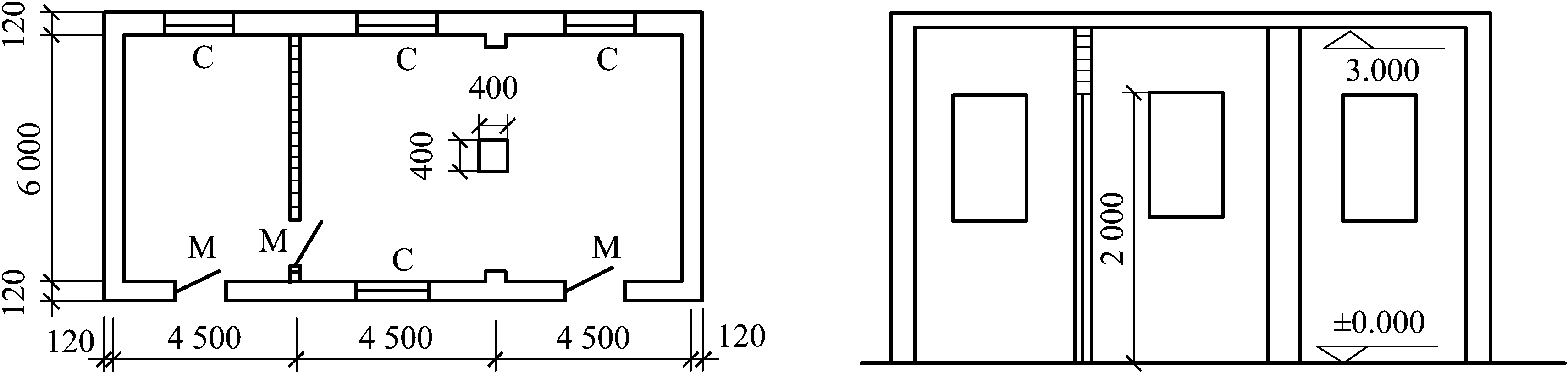 任務(wù)11.4 墻柱面工程量計算技能實訓(xùn)